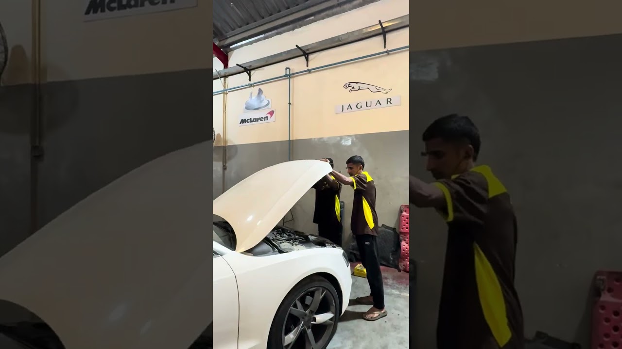 Audi A5 Cabriolet Convertible Roof & Engine Bay Inspection | Karsenz Total Car Care | UAE