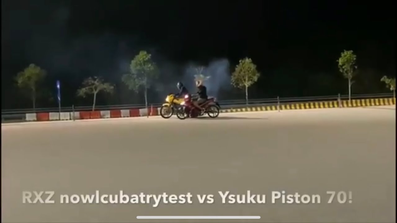 RXZ Pipe On VS YSUKU Piston 70MM