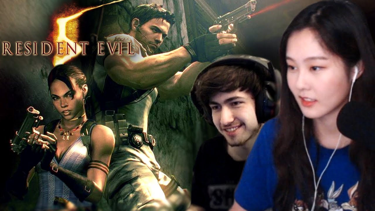 39daph Plays Resident Evil 5 - w/ Super Part 1