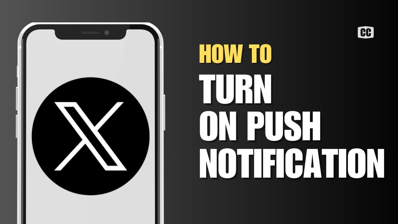 How to Turn On Push Notification on Twitter (2024)