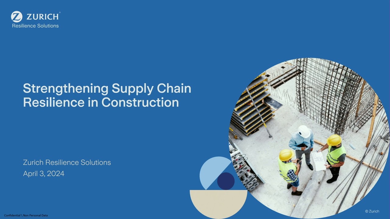 Supply Chain Risk Services | Zurich Insurance