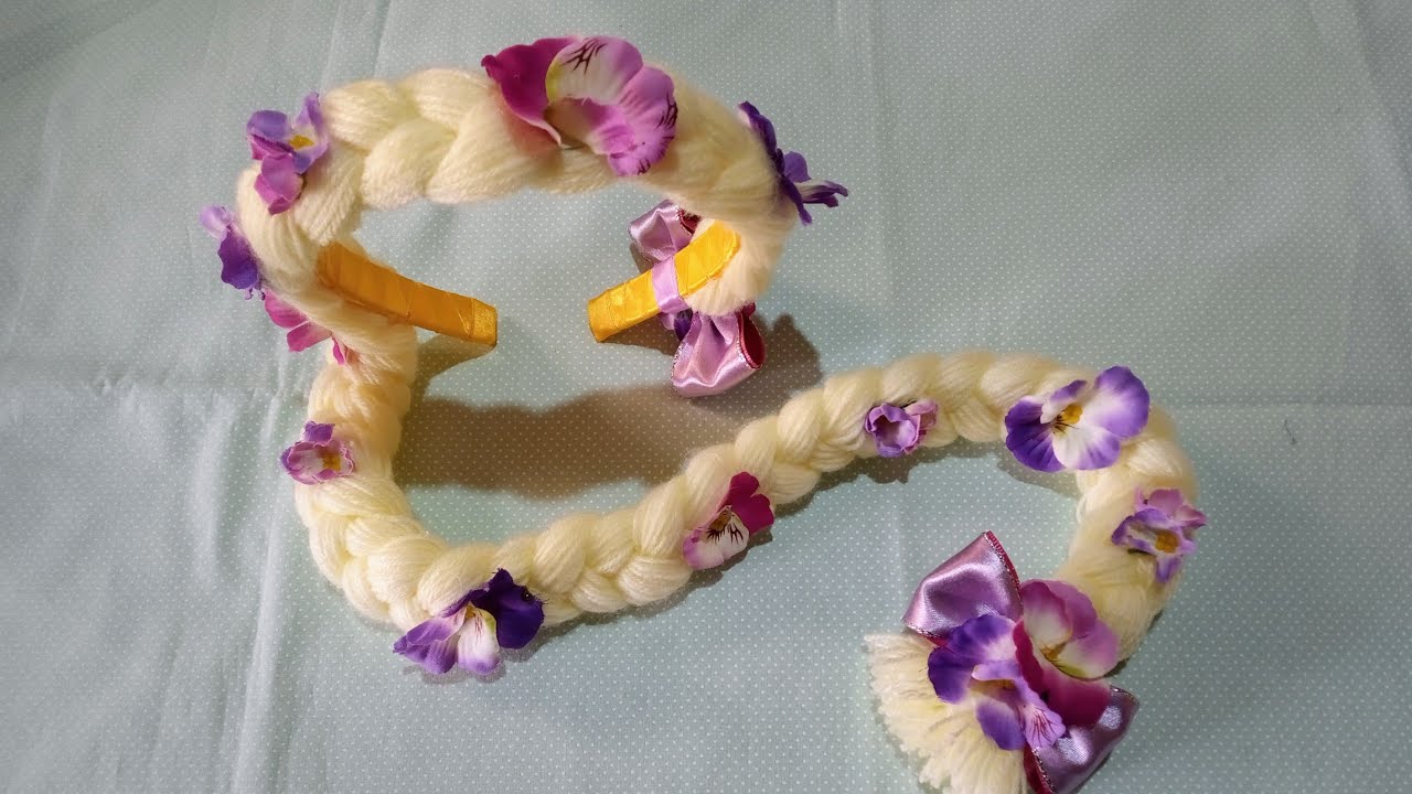 Tiara Trança da Rapunzel