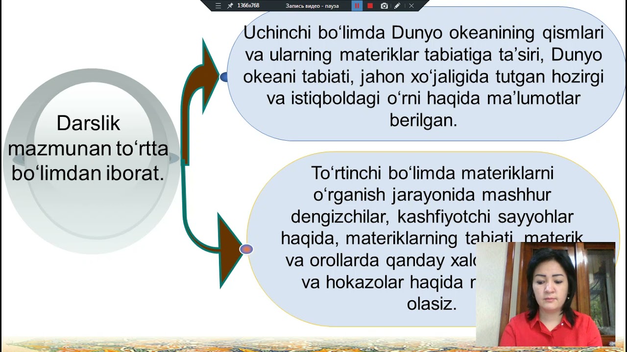 6-sinf Geografiya. Materiklar va Okeanlar.