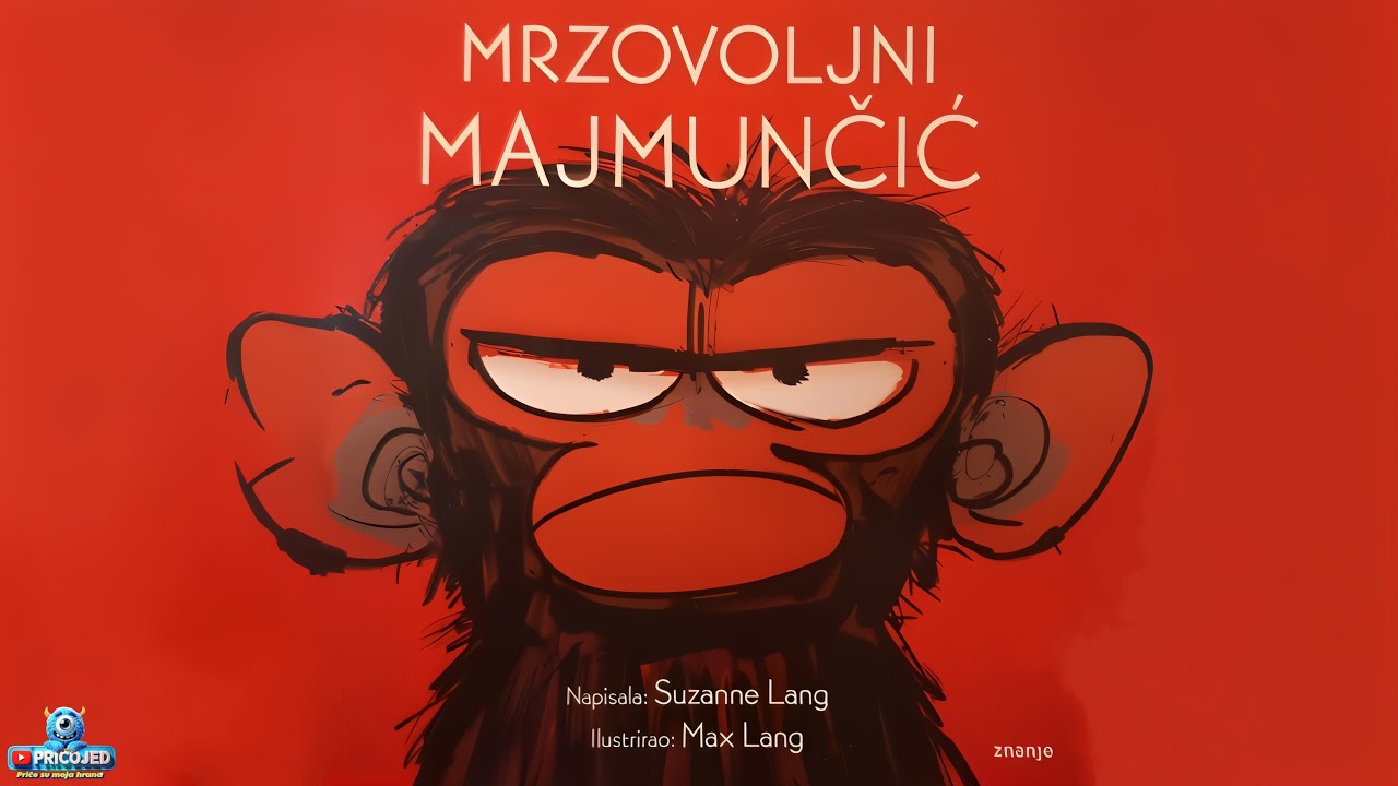 🐵 Mrzovoljni majmunčić | Poučna priča za djecu o osjećajima i raspoloženju