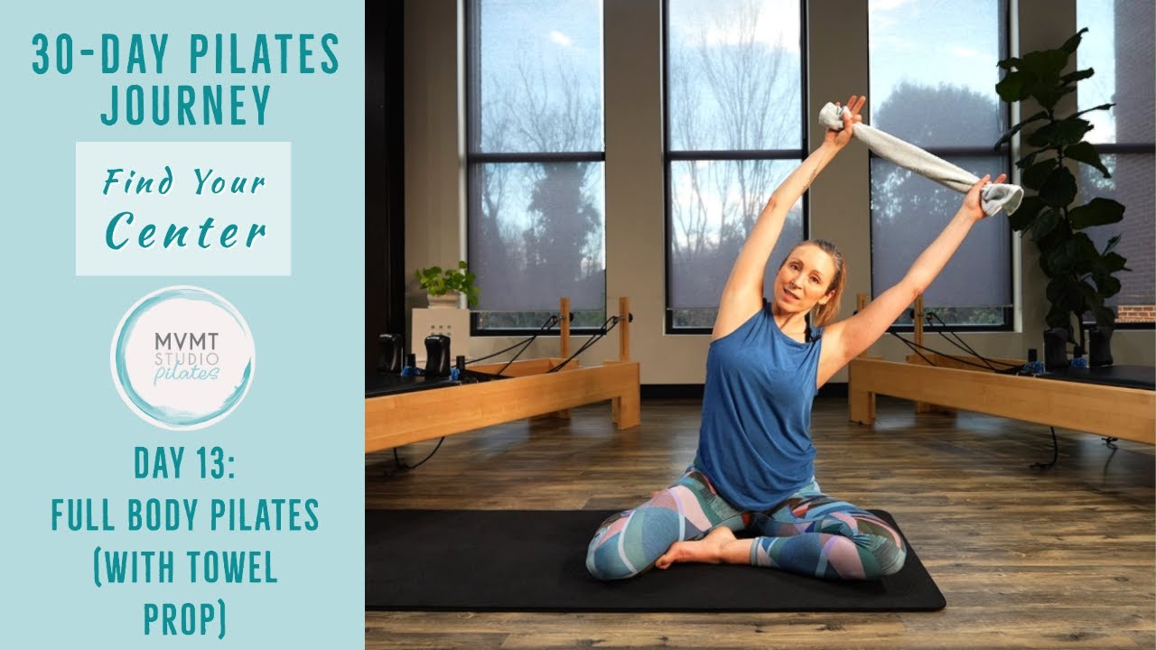 Pilates Full Body Workout (with Towel prop) | 
