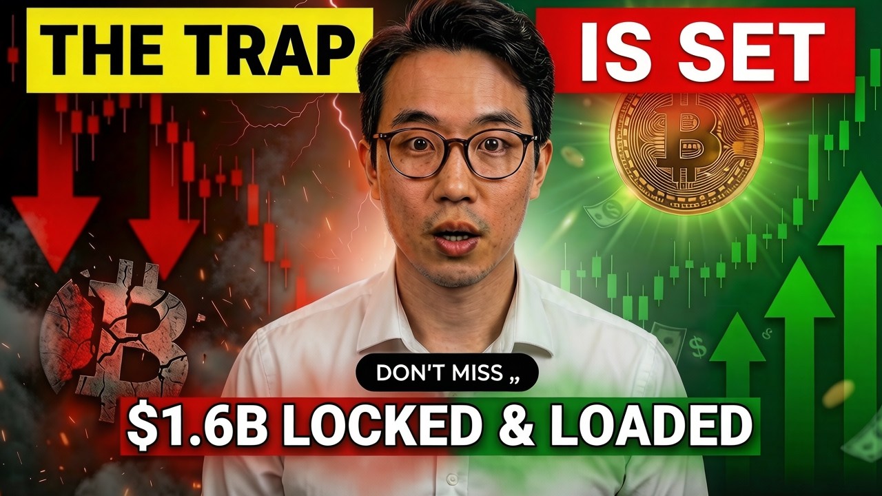 Bitcoin BLEEDS — $1.6B is LOCKED & LOADED in the Shadows 🚨