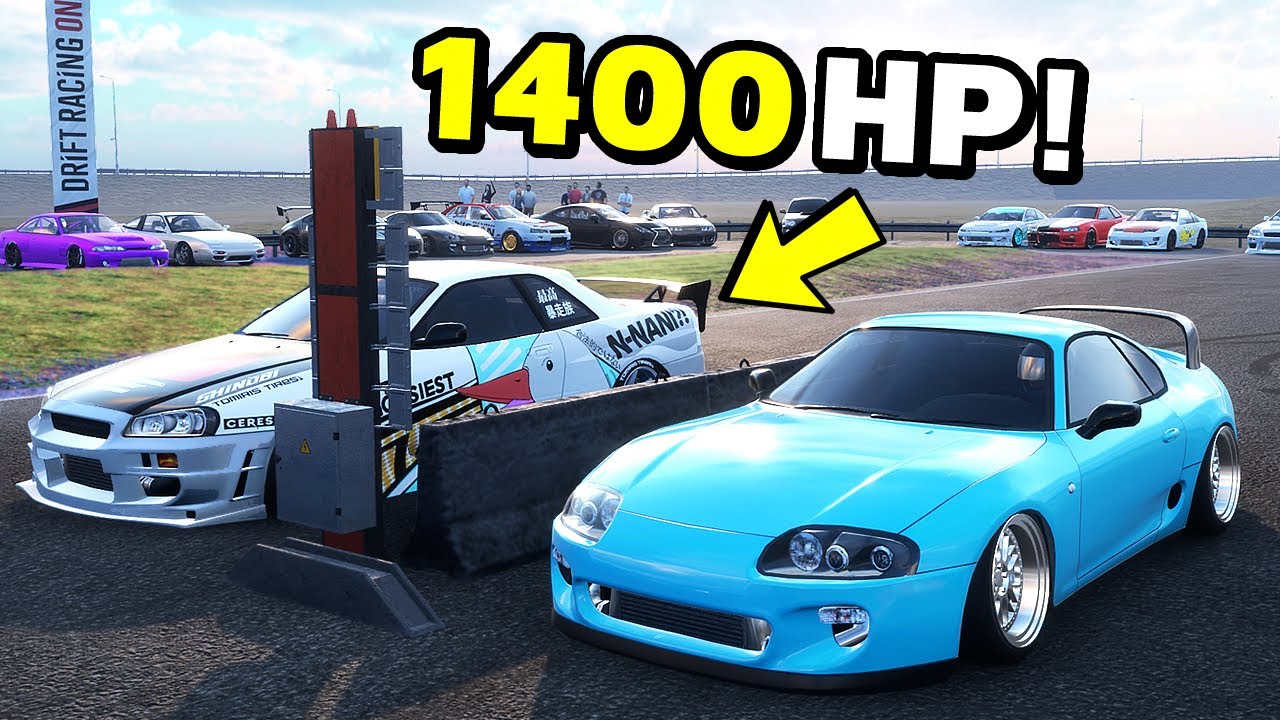Joined a Drag Race with R34 SKYLINE! - CarX Drift Racing