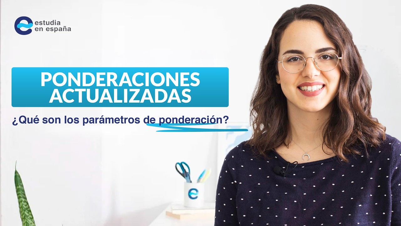 Ponderaciones 2026-2027 | ¿Qué son los parámetros de ponderación? Tablas de ponderaciones