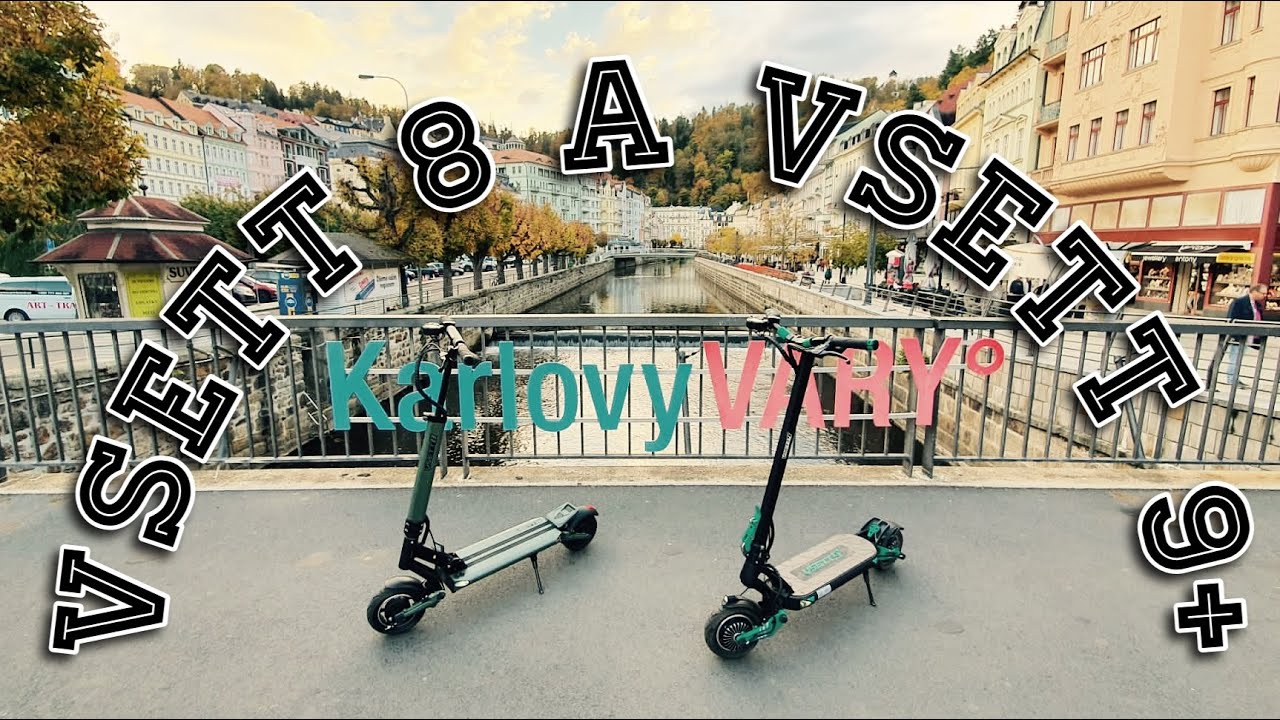 Vsett 8 a Vsett 9+  - jak si povedou na našem testovacím okruhu? |4K