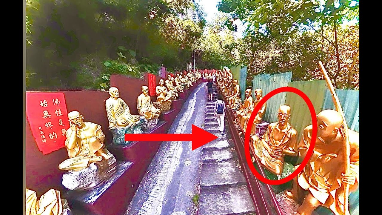 SECRET Stairway to Heaven - We DISCOVERED 10 000 Buddhas - 360° VR Climb to Hong Kong's Hidden Gem