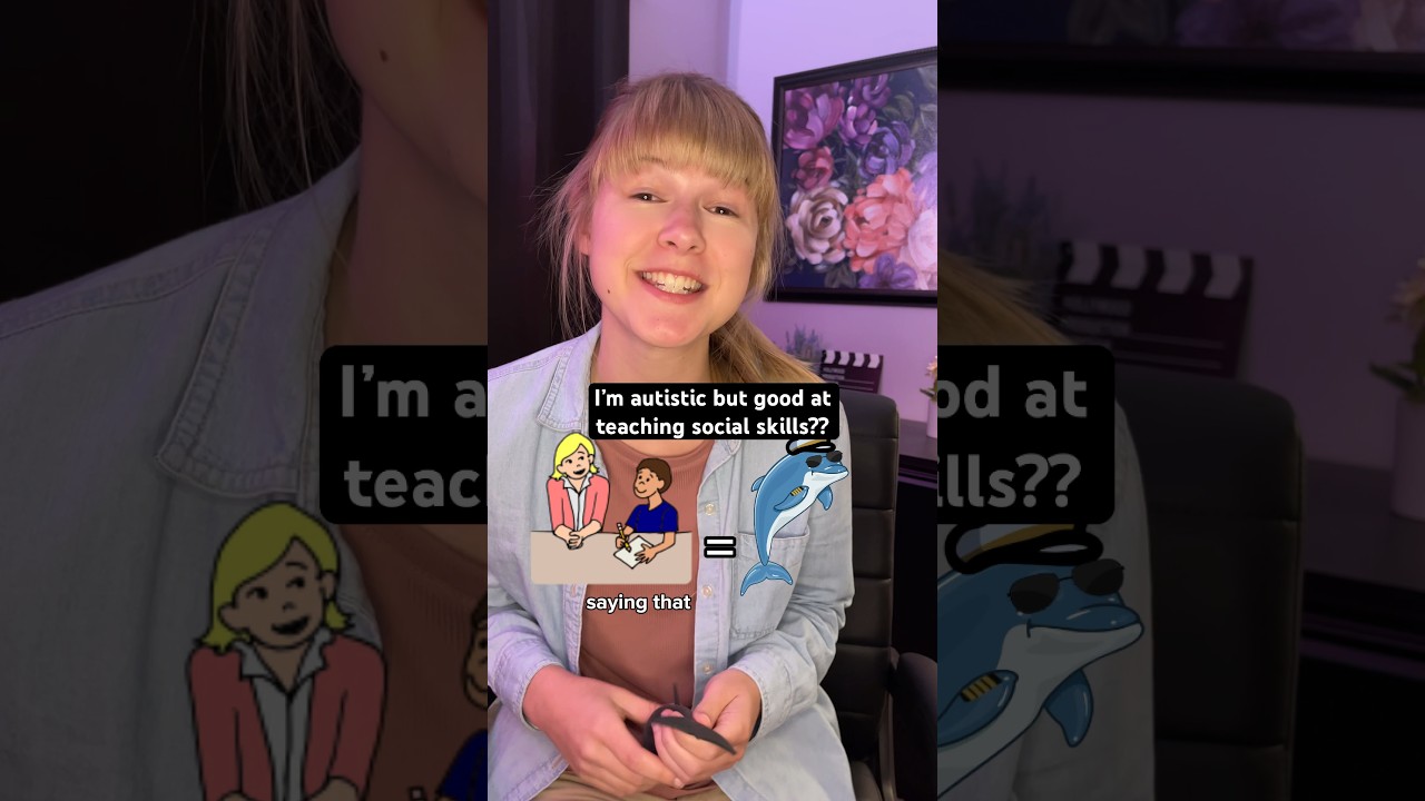 Я могу научить социальным навыкам, потому что мне пришлось многое осваивать постепенно! #аутичный...