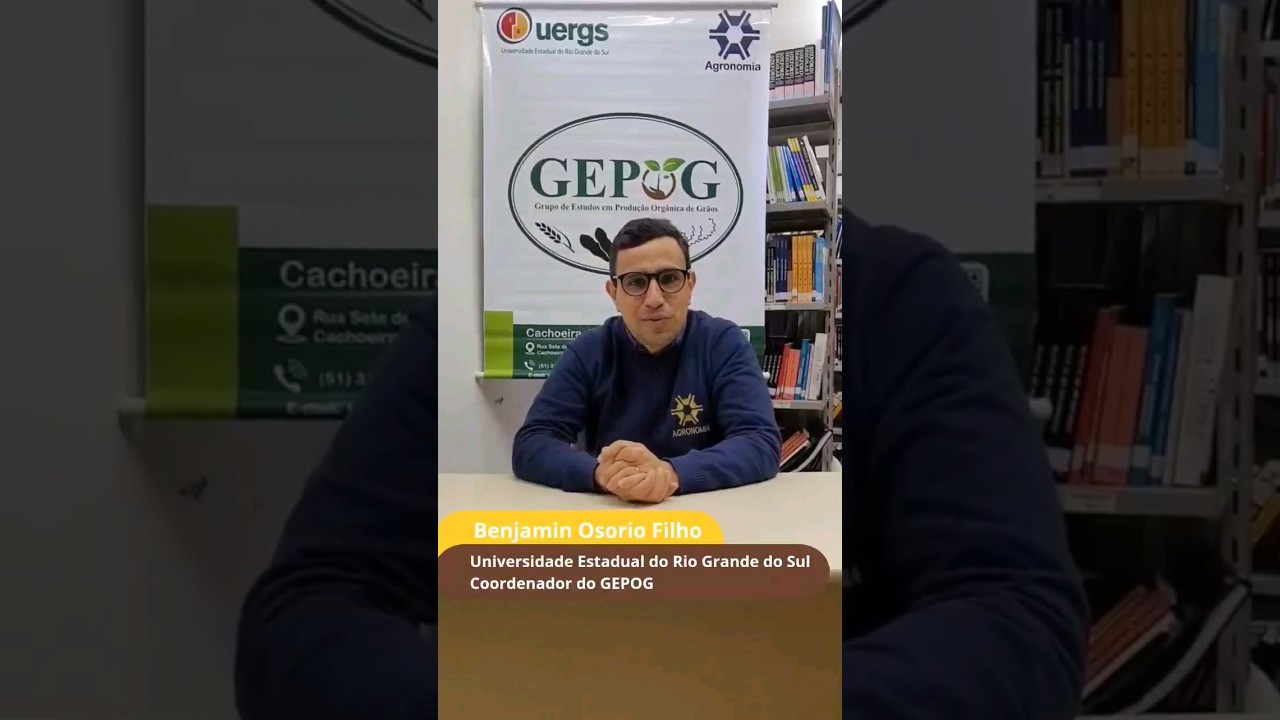 convite para o II Simp&oacute;sio Ga&uacute;cho Sobre Gr&atilde;os Org&acirc;nicos