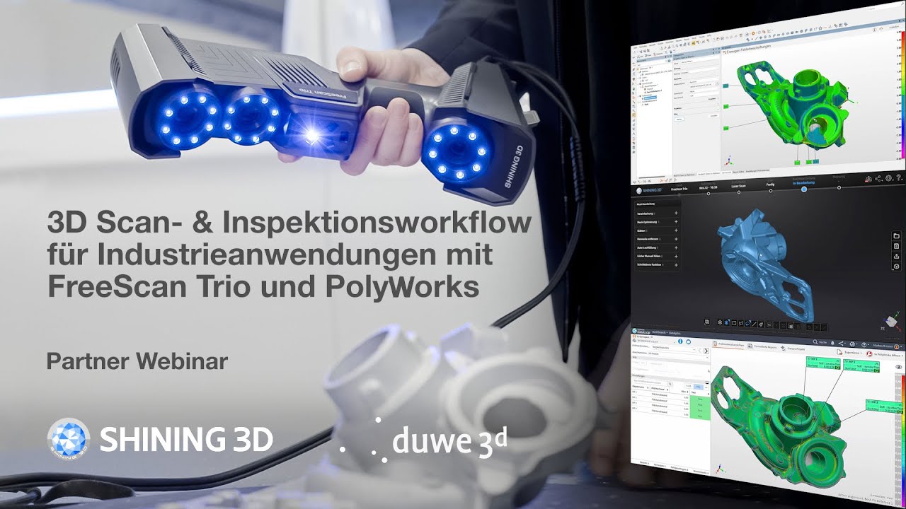 PolyWorks und FreeScan Trio 3D Scanner für die Herausforderungen in der 3D-Messtechnik von morgen