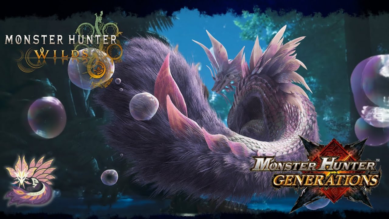 Bubbling Crimson Flowers - Mizutsune (MHGen + MHWs)