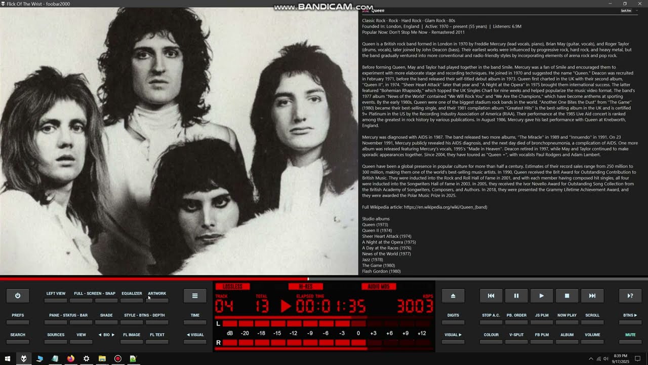 Darkone Tweak 64-Bit Theme for Foobar2000 - LATEST VERSION