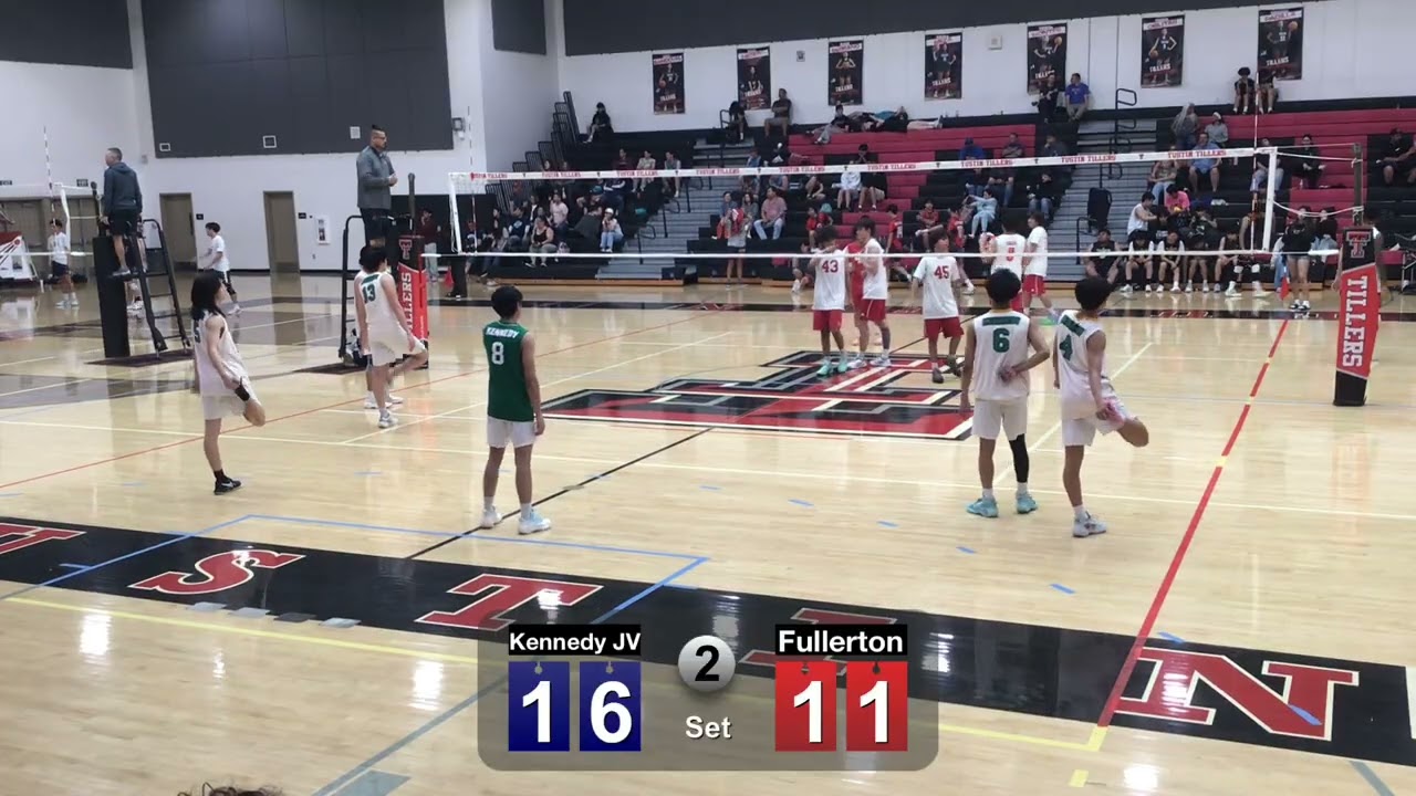 Kennedy vs Fullerton Tustin Tournament set 2