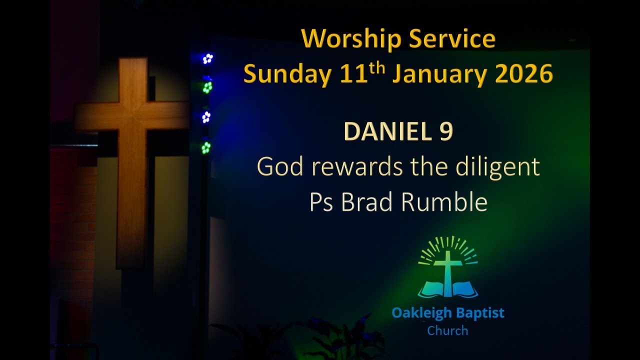 Oakleigh Baptist Community Sunday Worship 11th January 2026