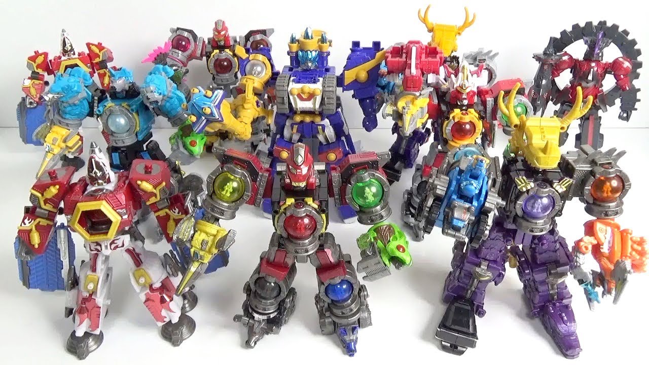 『総集編』ミニプラ キュータマ合体シリーズ 全９種 開封 キュウレンジャー Mini-pla Kyuranger キュウレンオー リュウテイオー ギガントホウオー ケルベリオス オリオンバトラー 食玩