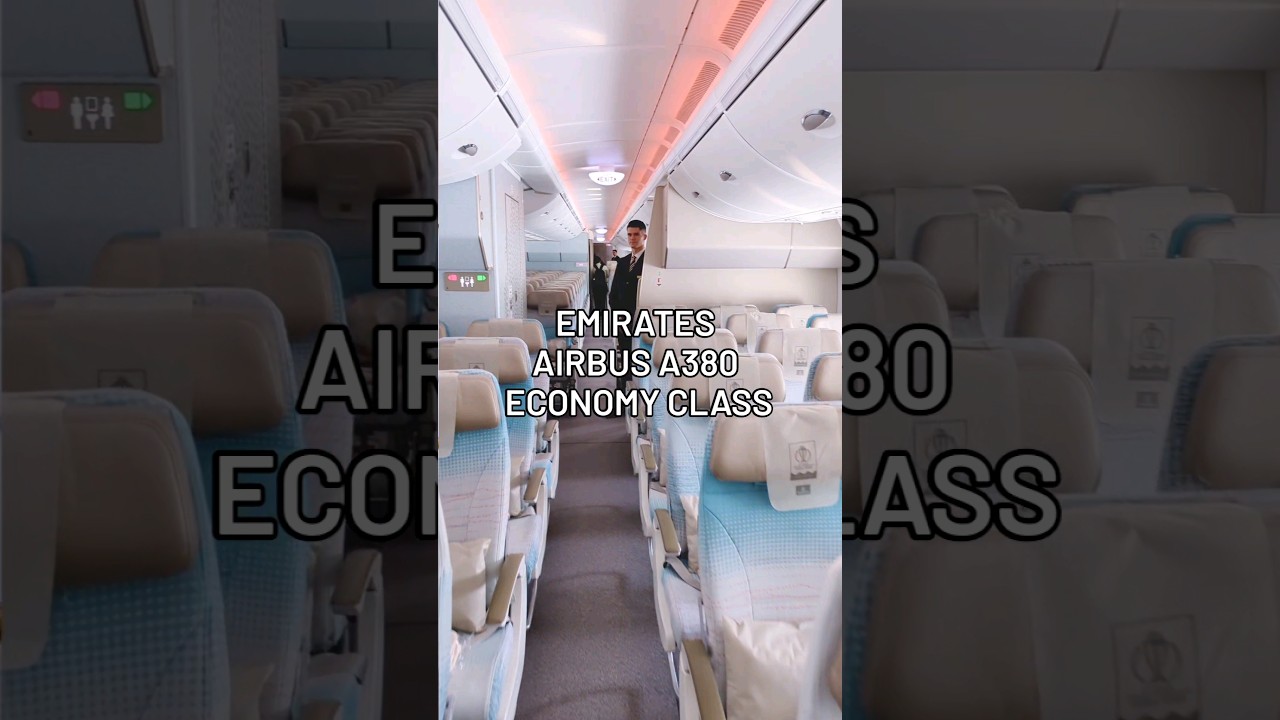 World's Best Economy Class #emirates #emiratesairline #A380