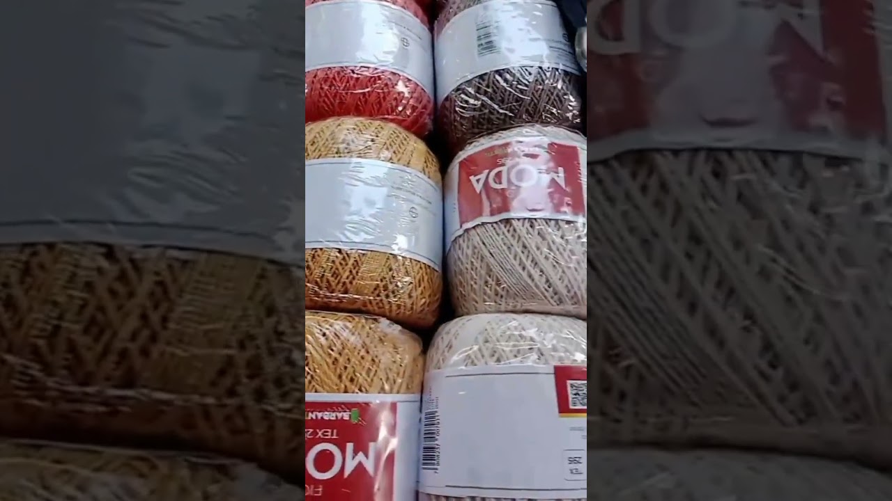 Kit 12 Linhas para Crochê  