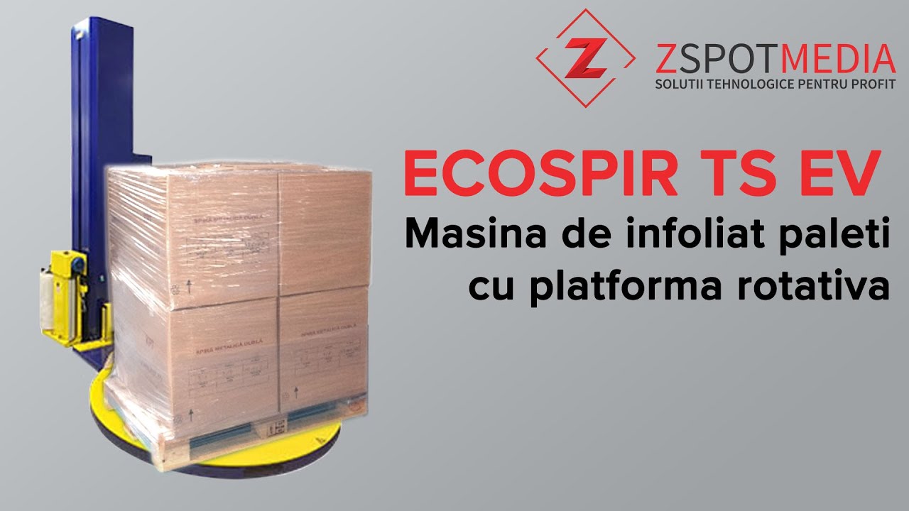 Utilaj paletizat semiautomat ECOSPIR TS EV