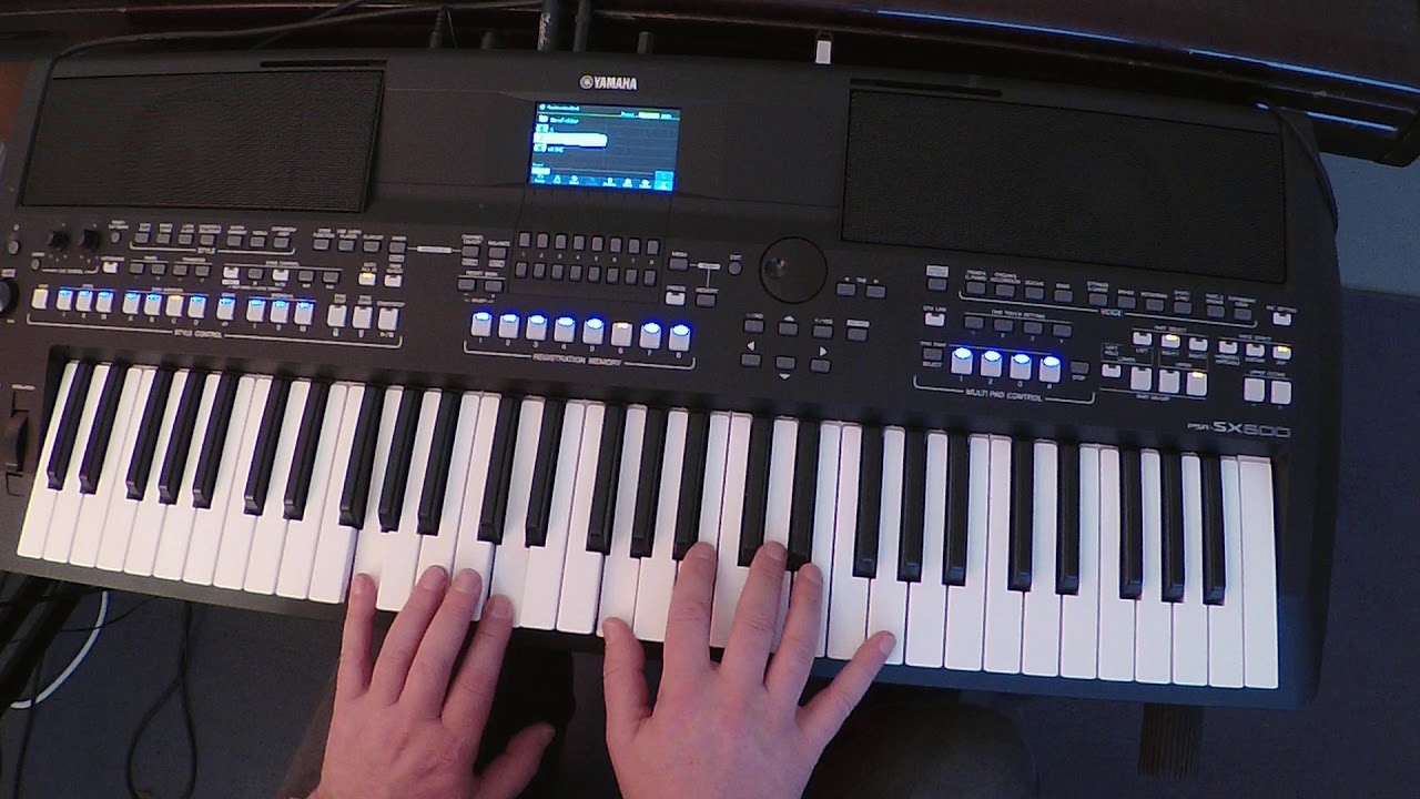 YAMAHA PSR-SX600 - Best Brass, Choir, Organs & Strings