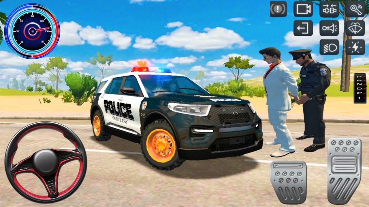 محاكي ألقياده سيارة شرطة العاب شرطة العاب سيارات العاب اندرويد Android Gameplay Police Sim 2022