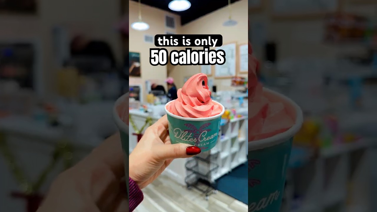 Пробую мороженое на 50 калорий!