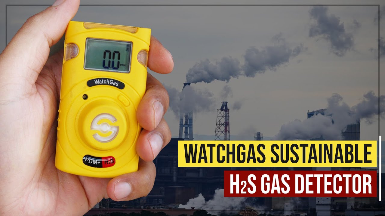 WatchGas PDM+ H2S Single-Gas Detector | Range: 0 to 100 ppm | Portable Gas detector| Instrukart