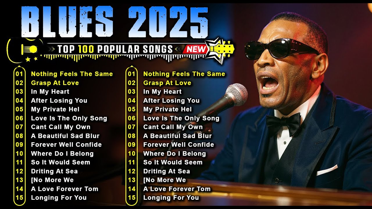 Classic Blues Ray Charles-Inspired Full Album New 2025 | Playlist of Love & Heartbreak Songs