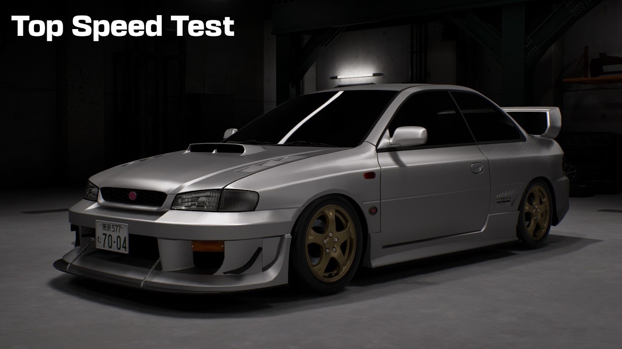 441 kmph in Subaru Impreza GC8: Tokyo Xtreme Racer