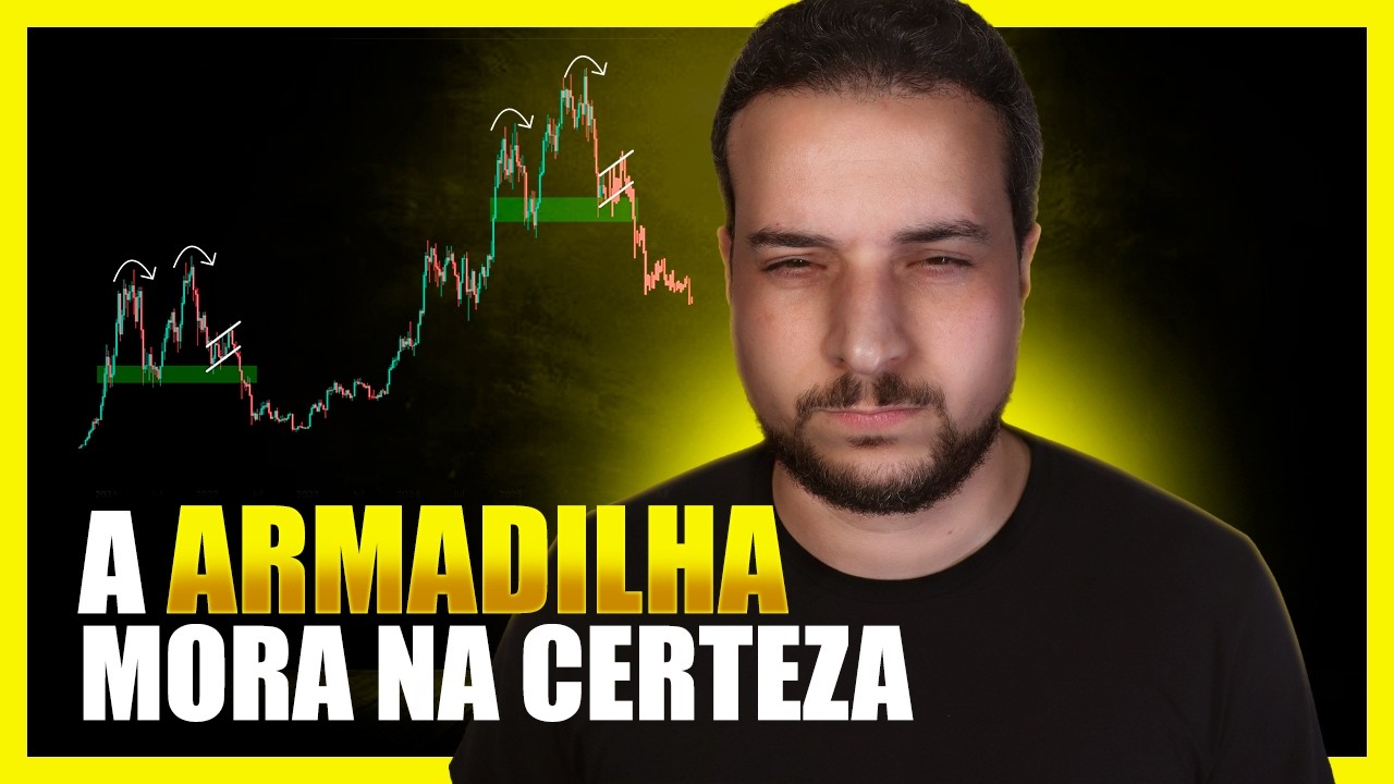 A QUEDA DO BITCOIN PARECE &Oacute;BVIA ... DEMAIS?