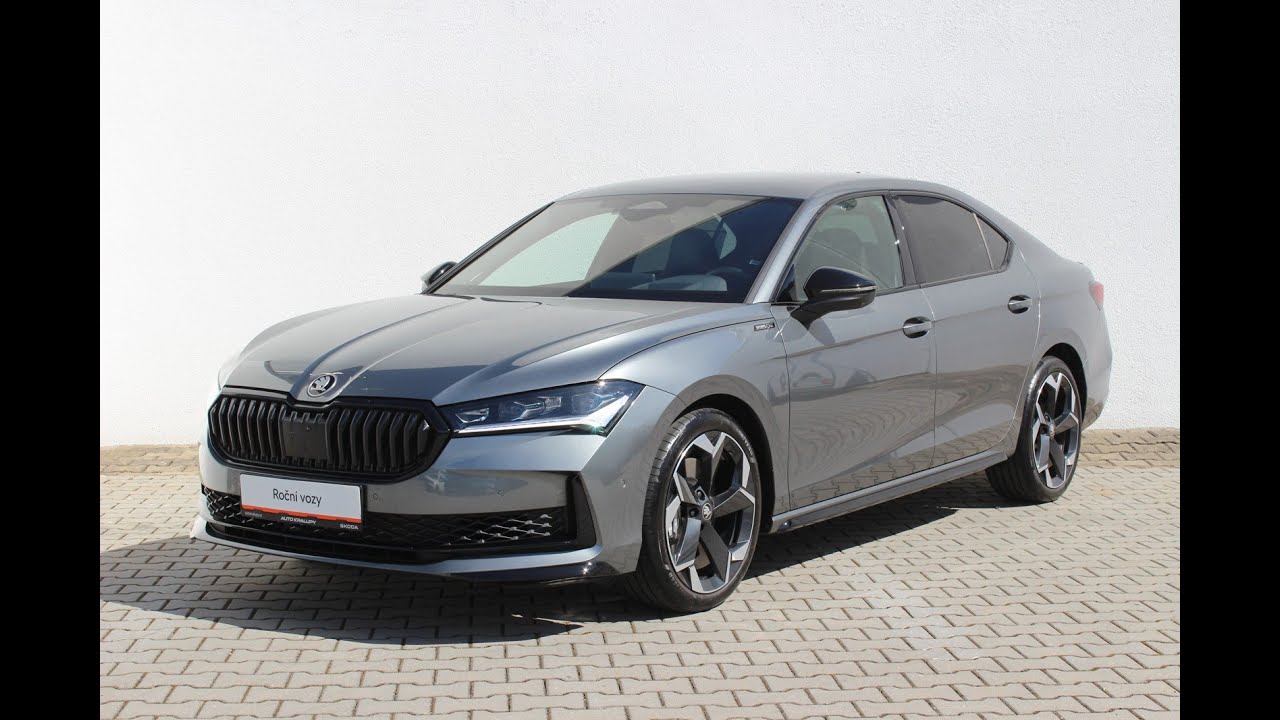 Škoda Superb 2.0 TSI Sportline - šedá GRAPHITE