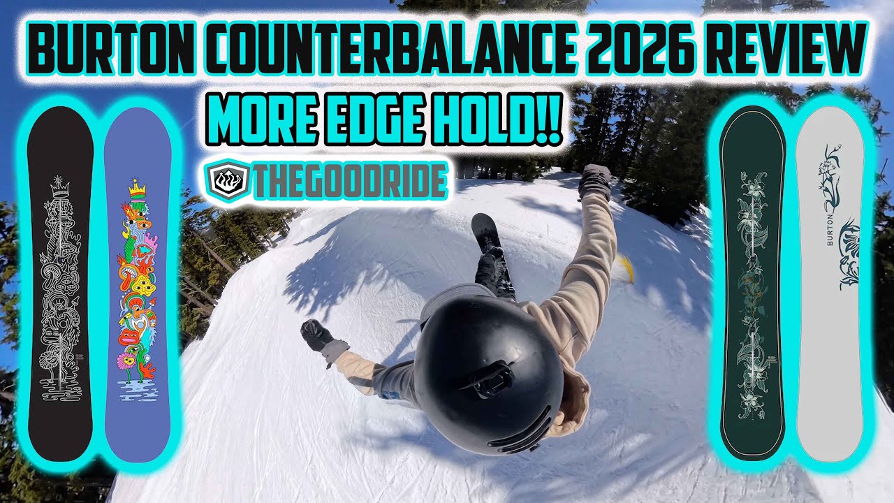 Обзор сноуборда Burton Counterbalance 2026 с Дэйви