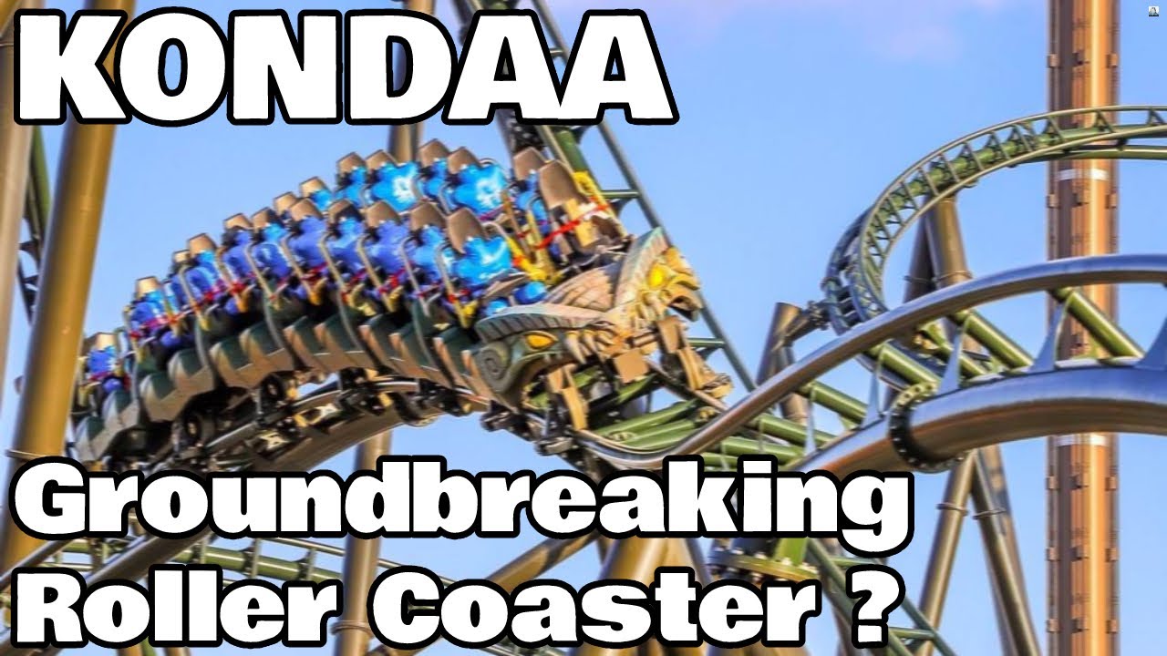 Is KONDAA Going To Be Groundbreaking For Theme Parks All Around The World? | Walibi Belgium