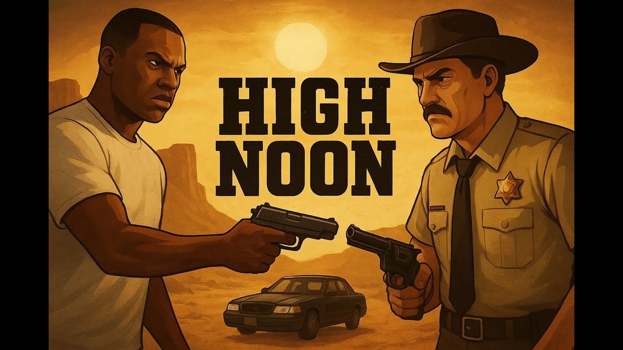 "The Final Duel with Pulaski! 😱 | GTA SA High Noon"
