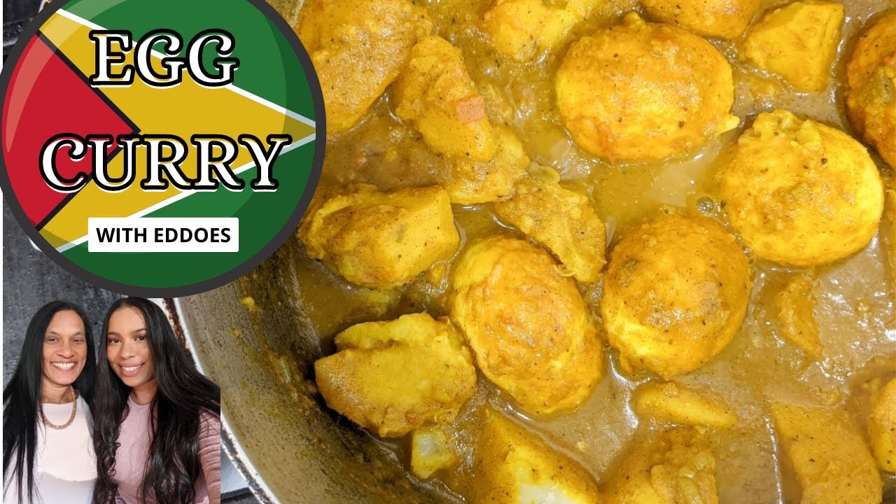 Guyanese Egg Curry with Eddoes Recipe- Episode 56