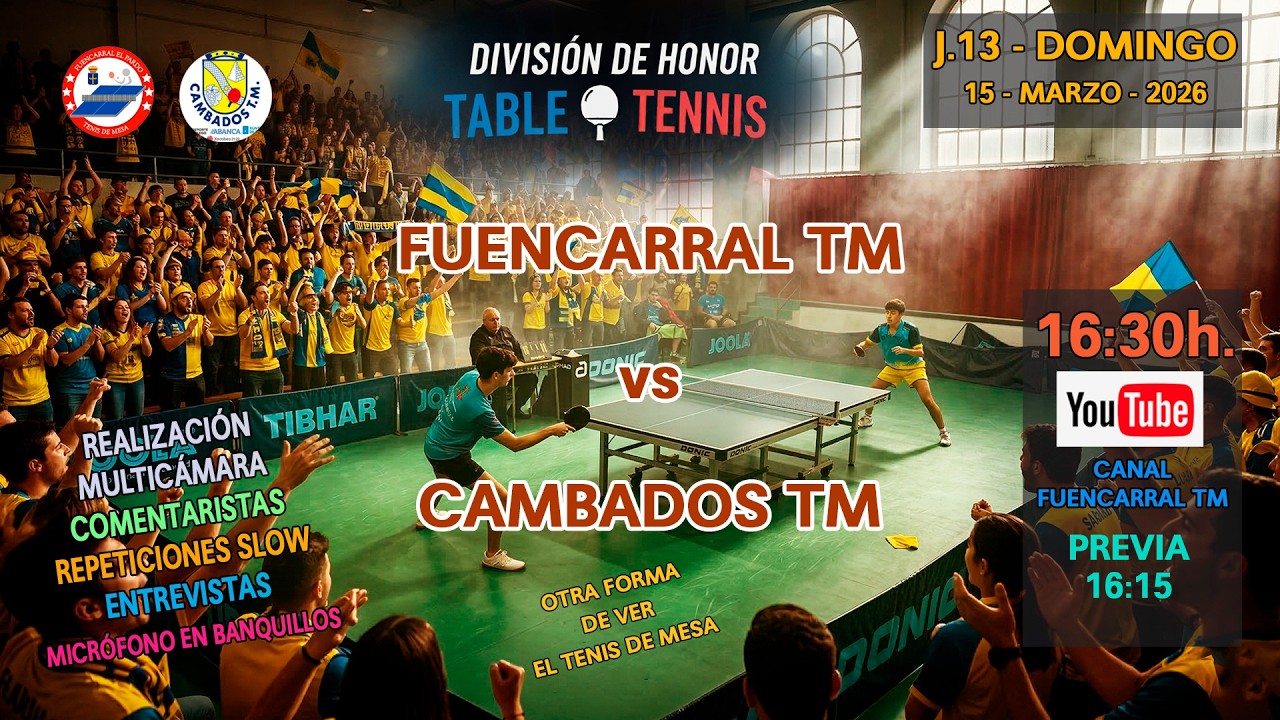 J13. FUENCARRAL TM vs CAMBADOS TM | División de Honor