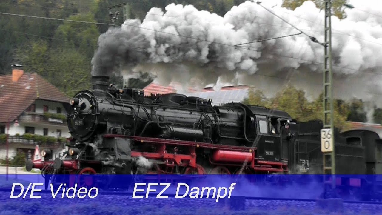 2013 Mit der 58 311 zu den 6. Rottweiler Dampftagen