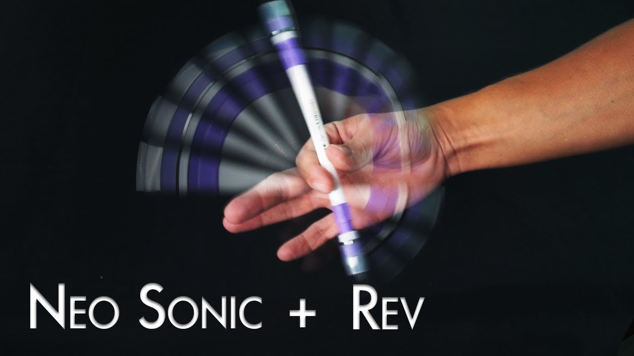 Самые ПРОСТЫЕ трюки с ручкой - Neo Sonic и Neo Sonic Rev. Пенспиннинг для новичков.