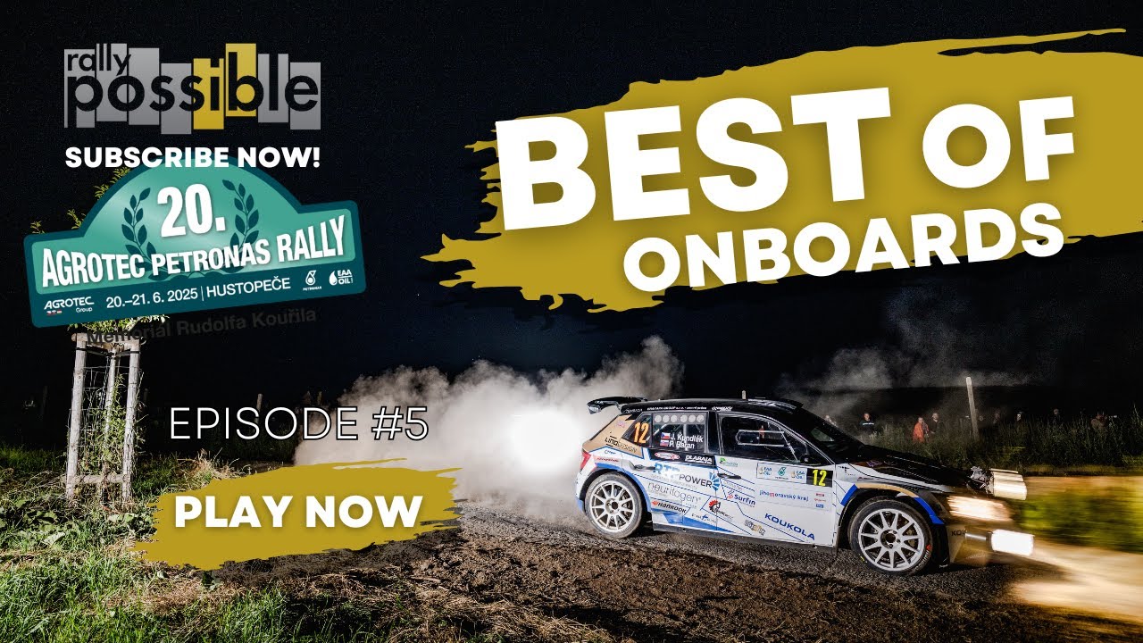 SESTŘIH TOHO NEJLEPŠÍHO Z ONBOARDU - 20. Rally Hustopeče 2025 - Kundlák / Baran