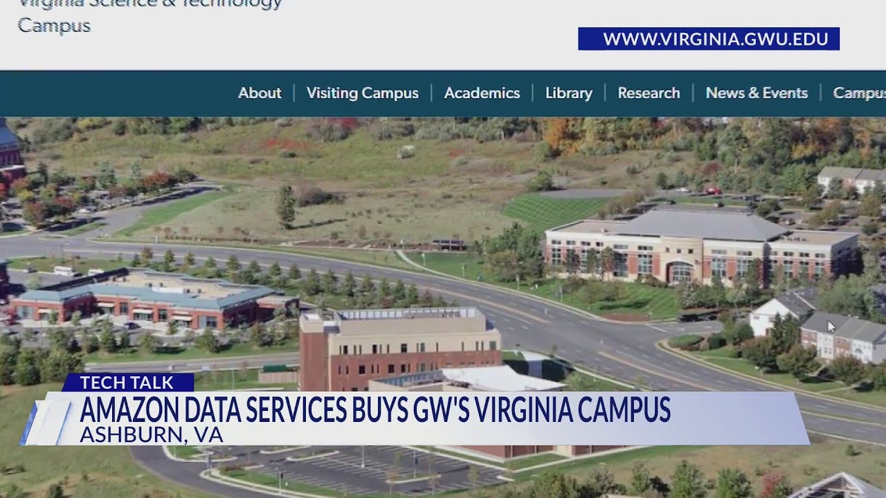 Amazon Data Services buys George Washington's Virginia campus