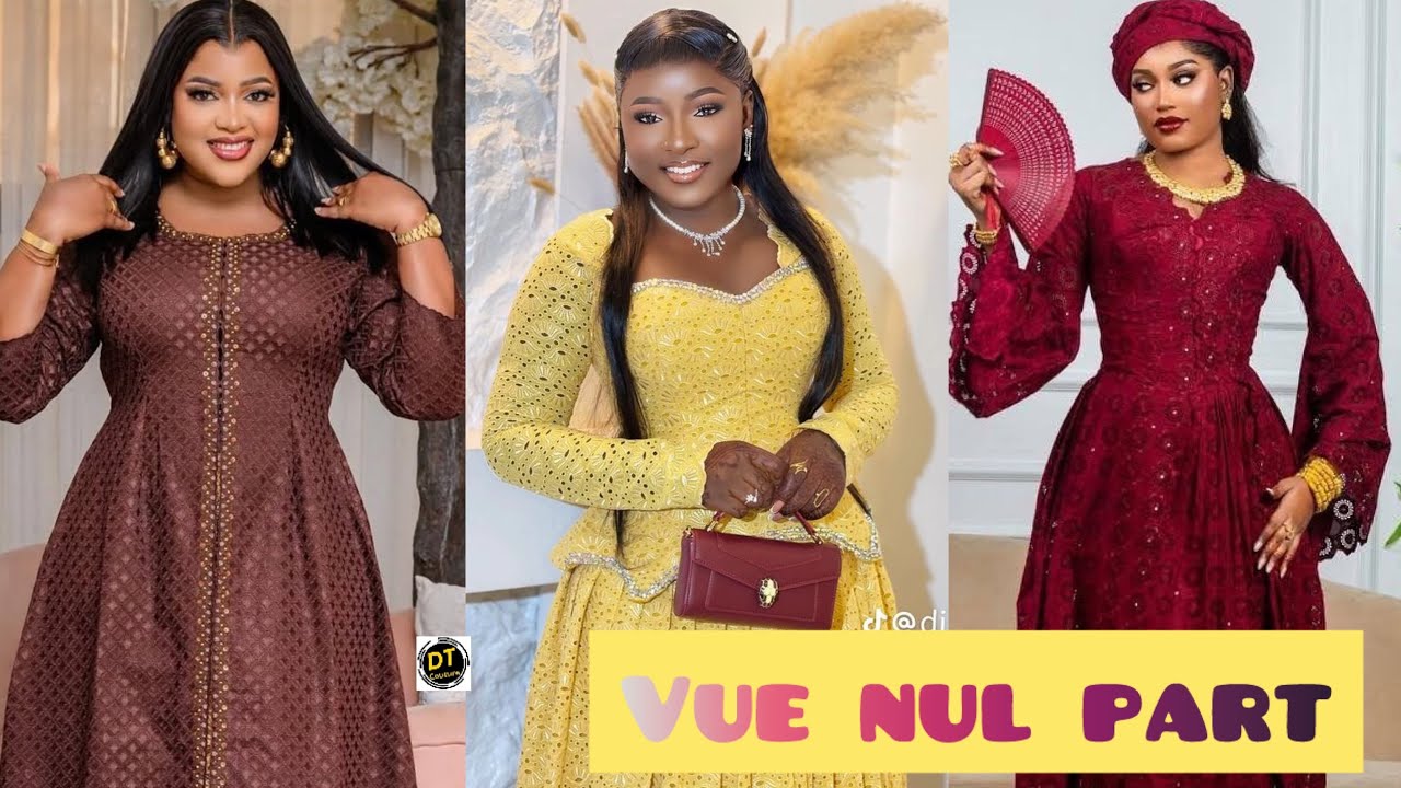 Quand le voile brodé devient luxe : les plus belles robes sénégalaises de 2026