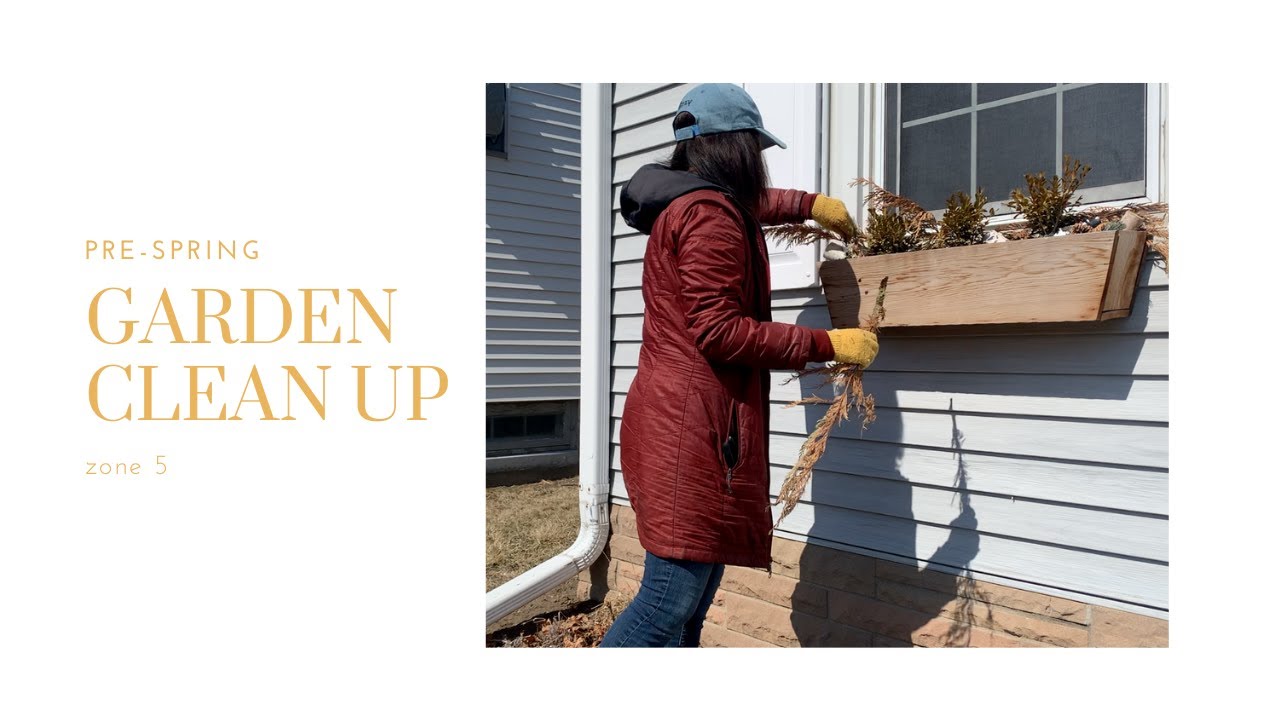 Pre-Spring Garden Clean Up - Zone 5 🧹🧹🪴