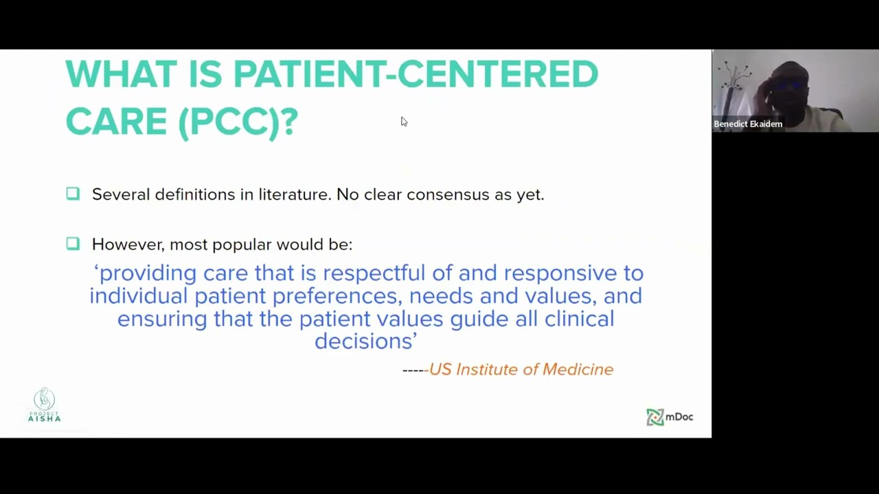 Patient-Centered Care in Maternal Health