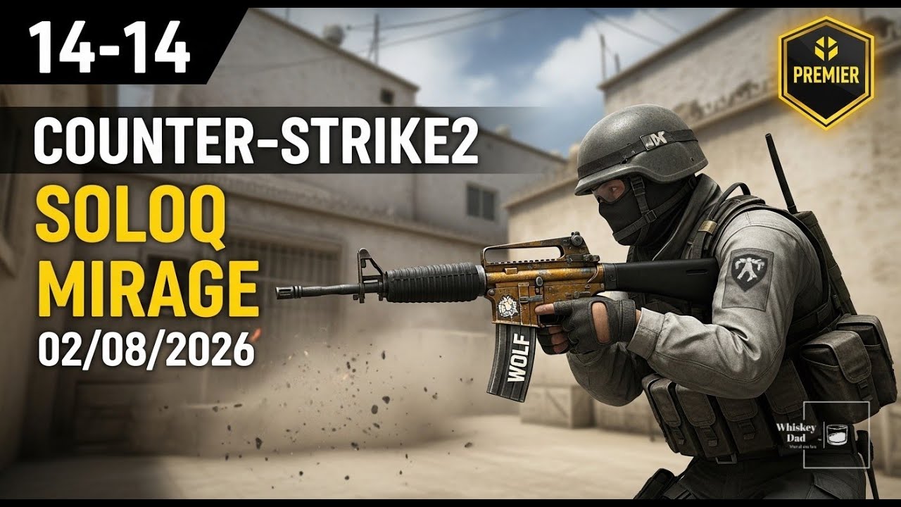 Counter-Strike2 SoloQ Mirage 02/08/2026