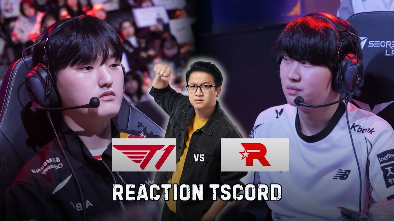 T1 vs KT | MẠNH REACTION TSCORD