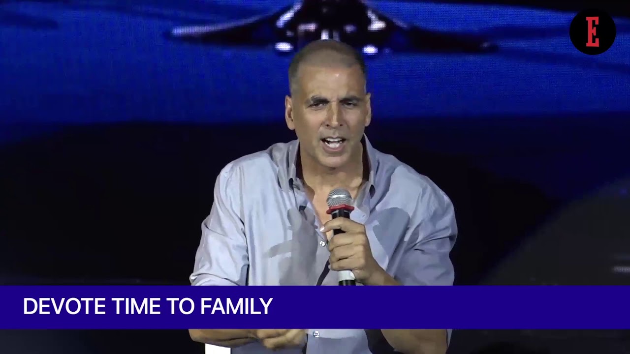 Bollywood Actor Akshay Kumar on his success mantra, what keeps him fit and how he made it to the top