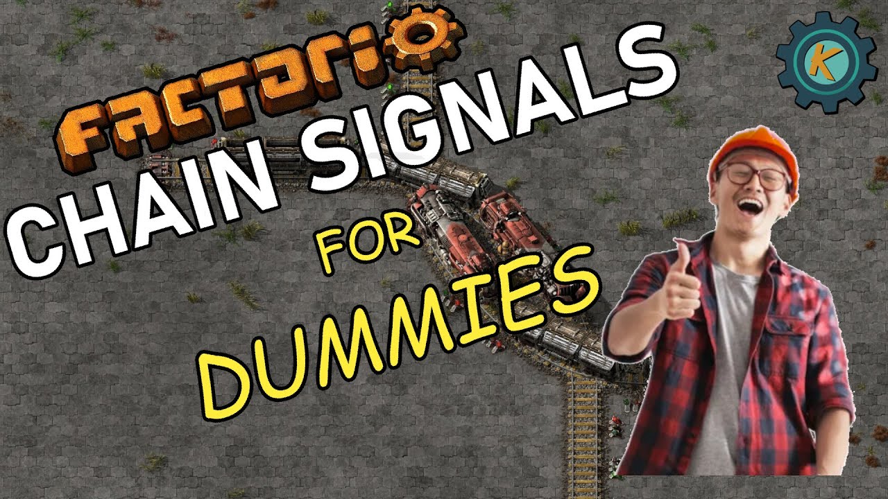 Factorio Chain Signals For Dummies 🚥🚦 SHORT Guide For Signaling Basics Pt. 2