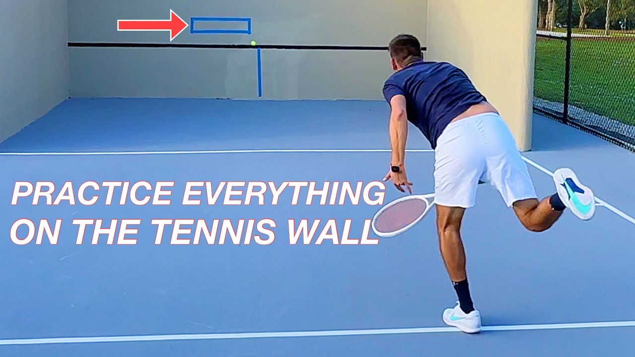 The Ultimate Tennis Wall Practice Session